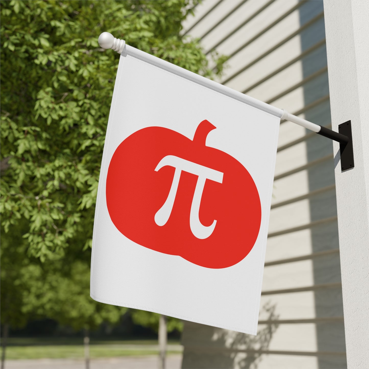 Funny Pumpkin PI Garden Flag/ House Banner For Math Geeks 3.14