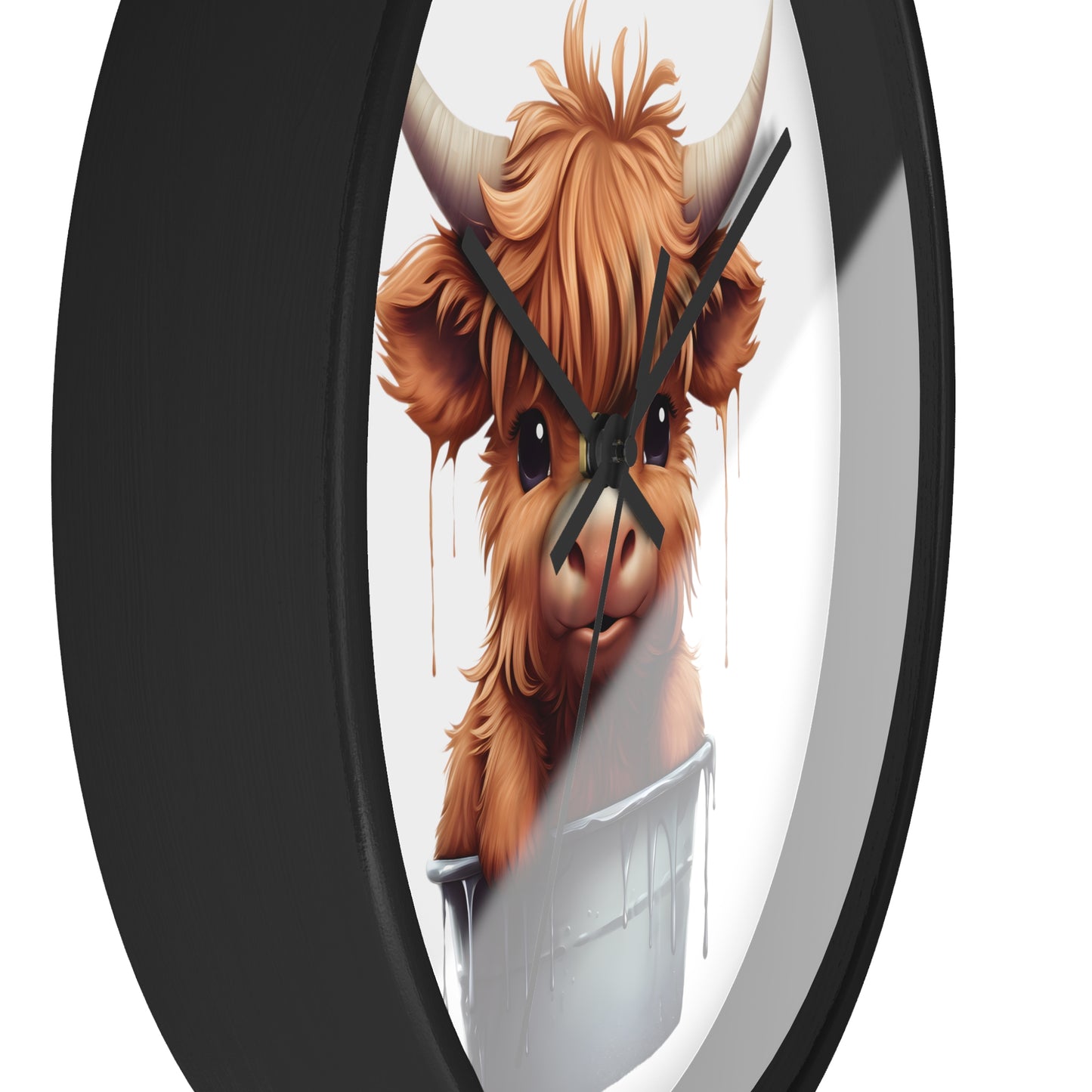 Cute Baby Cow Wall Clock