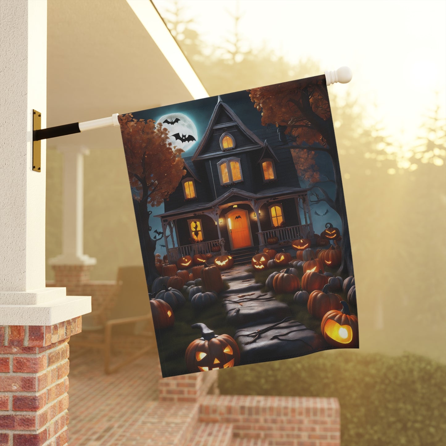 Halloween House Garden Flag/ House Banner