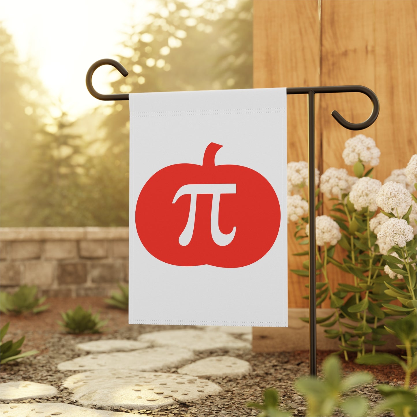 Funny Pumpkin PI Garden Flag/ House Banner For Math Geeks 3.14