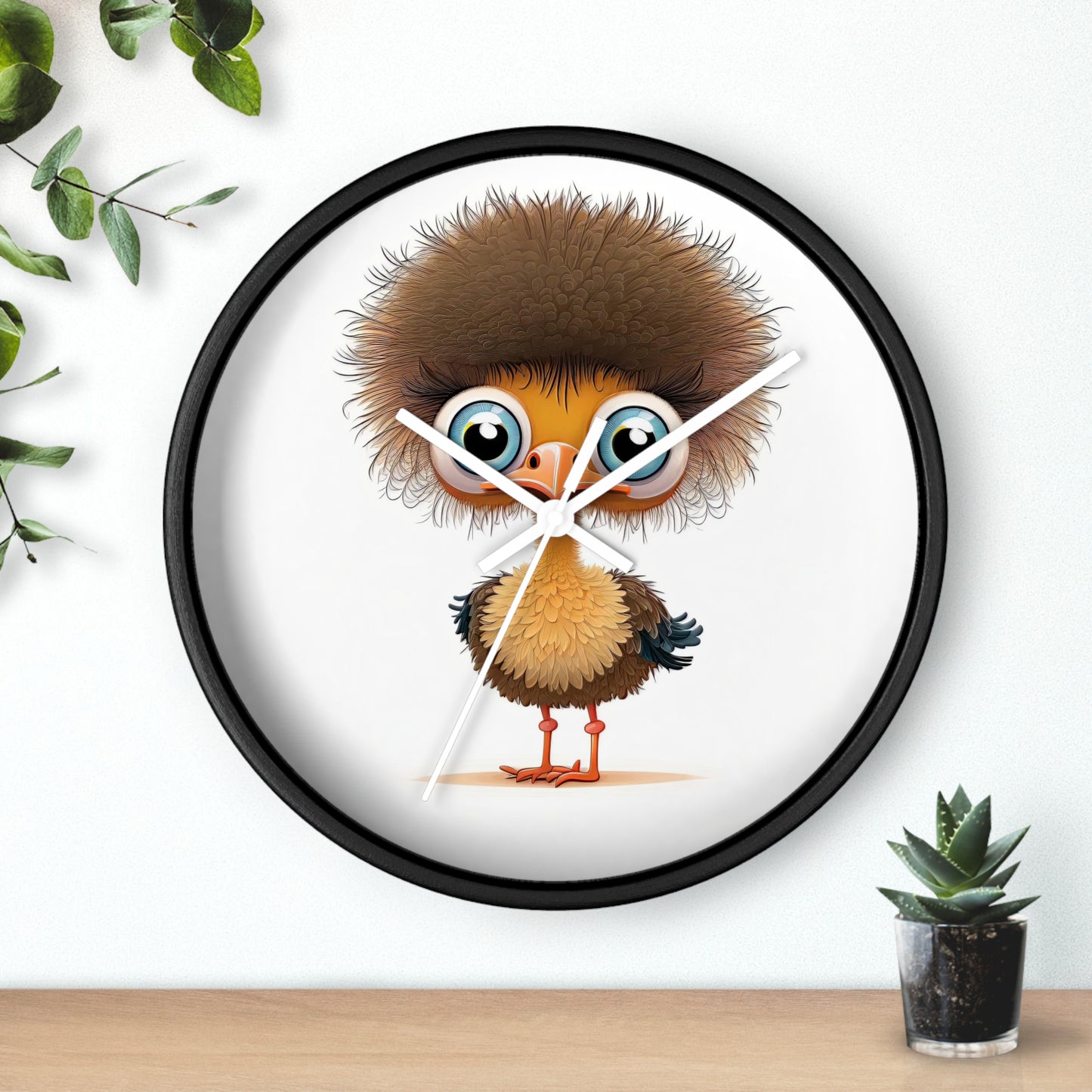 Funny Ostrich Wall Clock