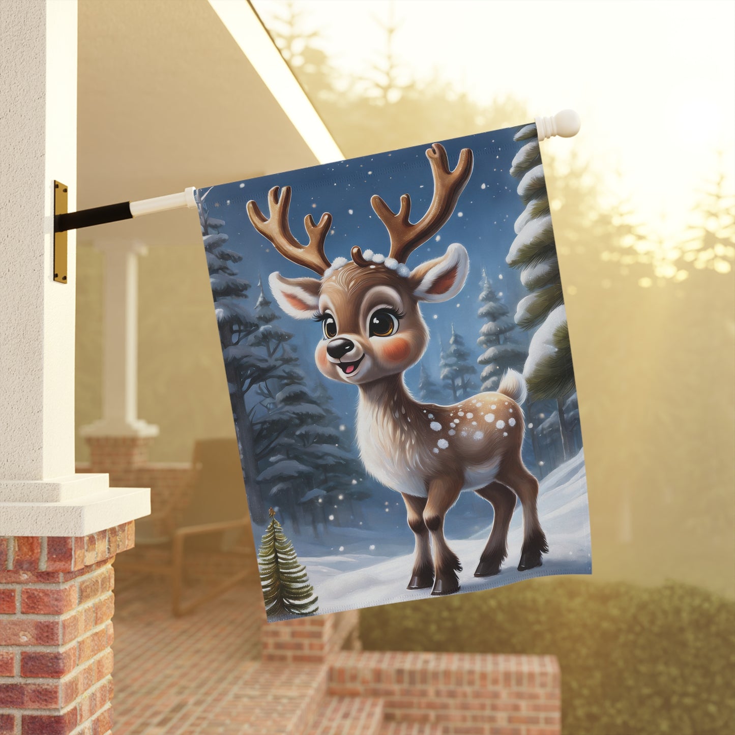 Holiday Garden Flag/ House Banner