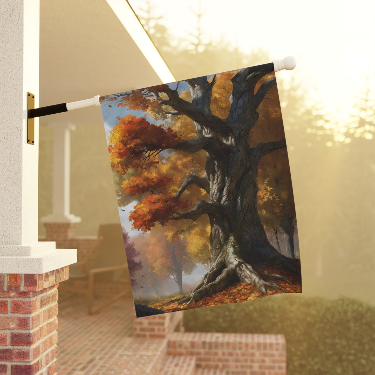 Colorful Fall Garden Flag/House Banner