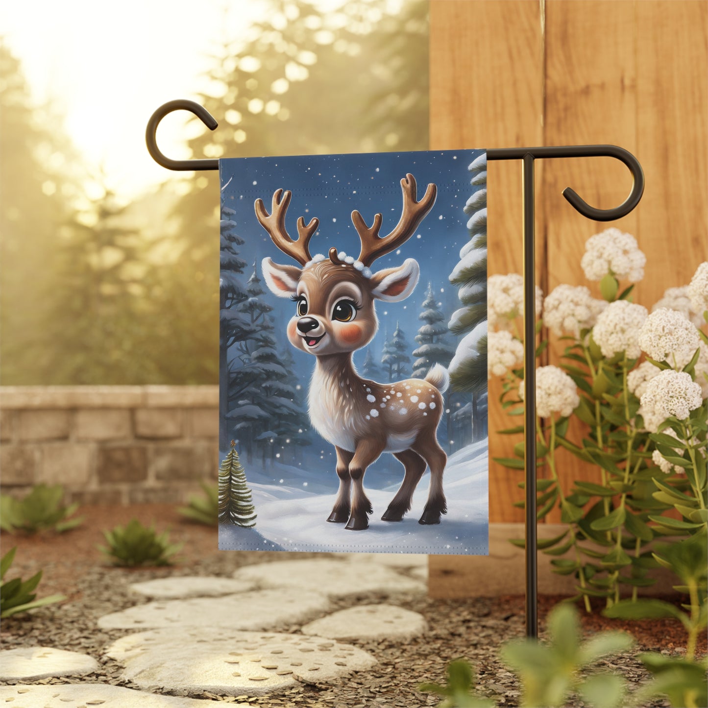 Holiday Garden Flag/ House Banner