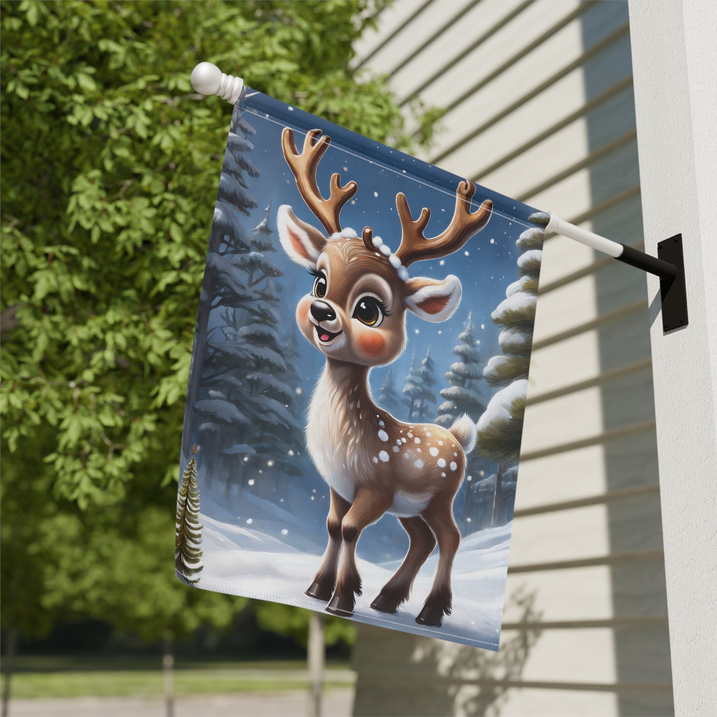 Holiday Garden Flag/ House Banner