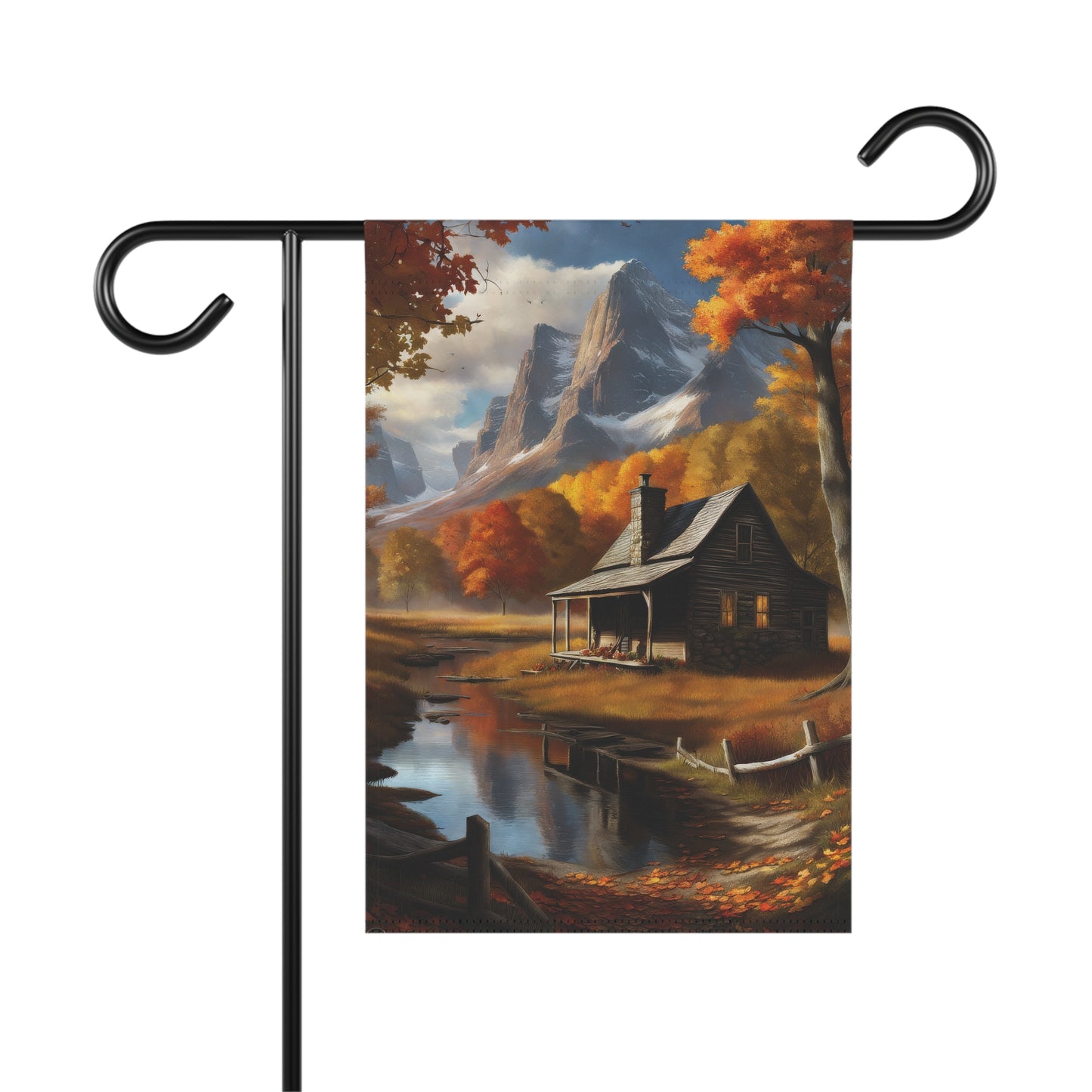 Autumn Scene Garden Flag/House Banner