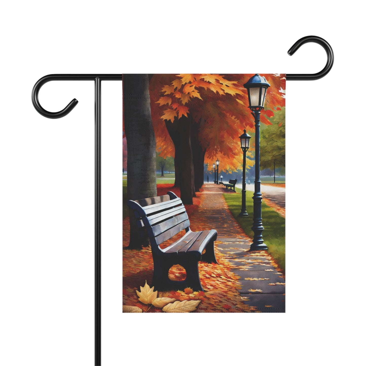 Charming Colorful Fall Garden Flag/House Banner