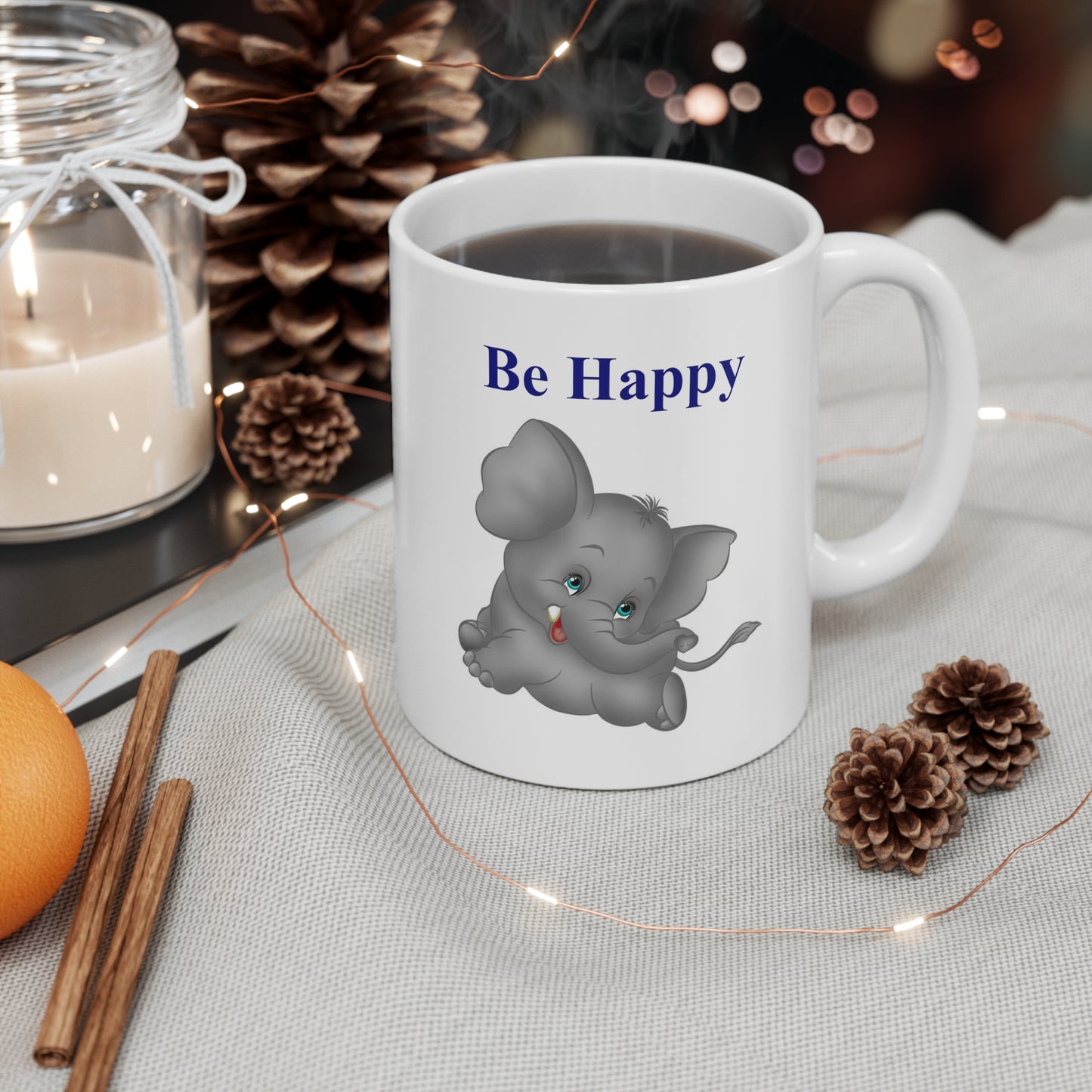 Elephant coffee mug