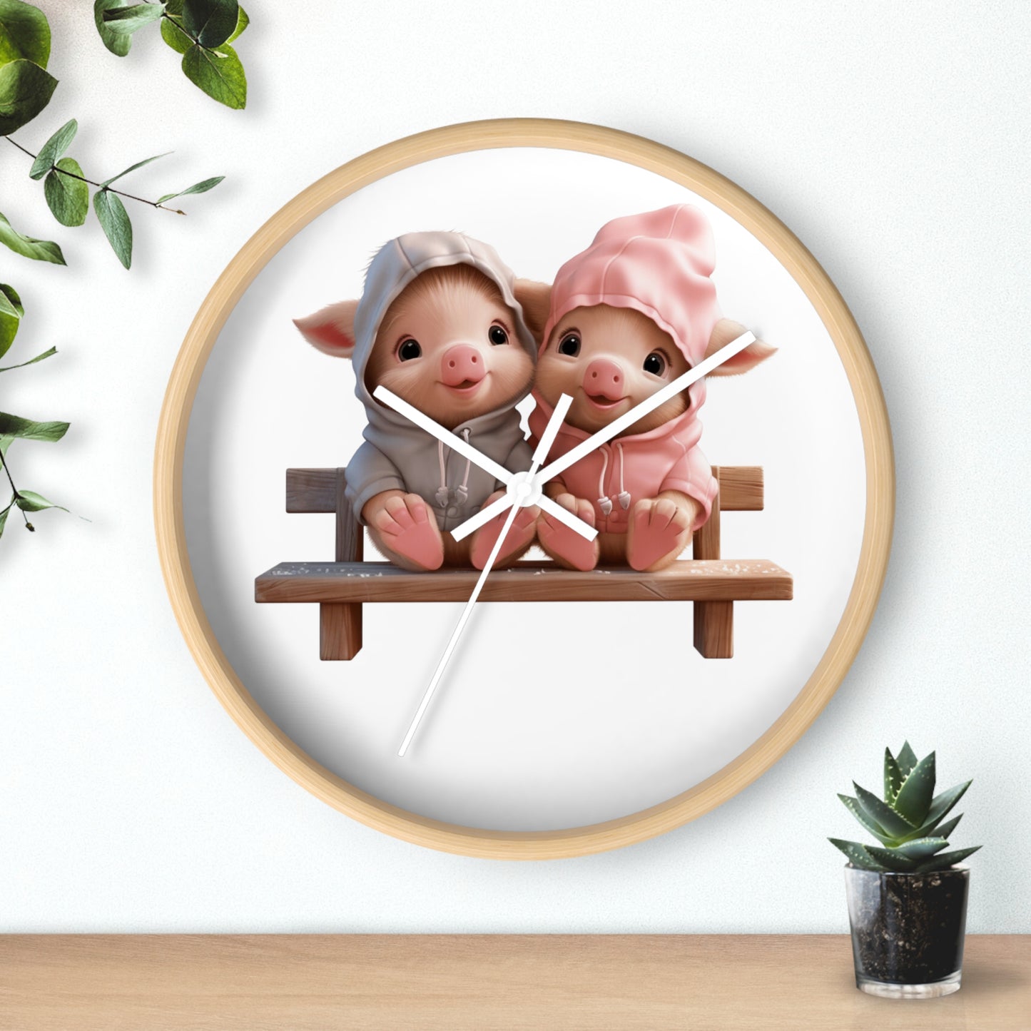 Piglet Wall Clock