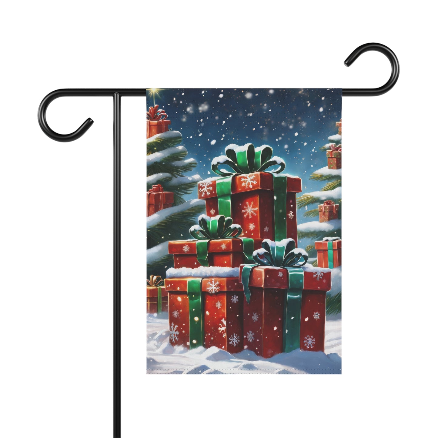 Holiday Presents Garden Flag/ House Banner