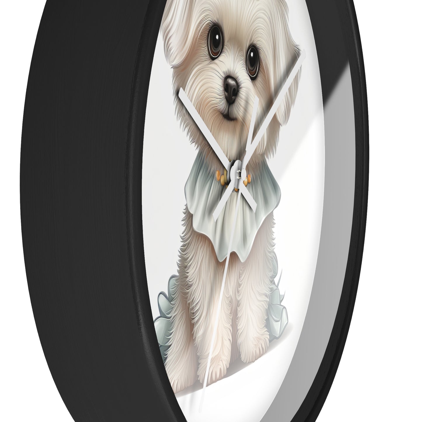 Maltese Puppuy Wall Clock