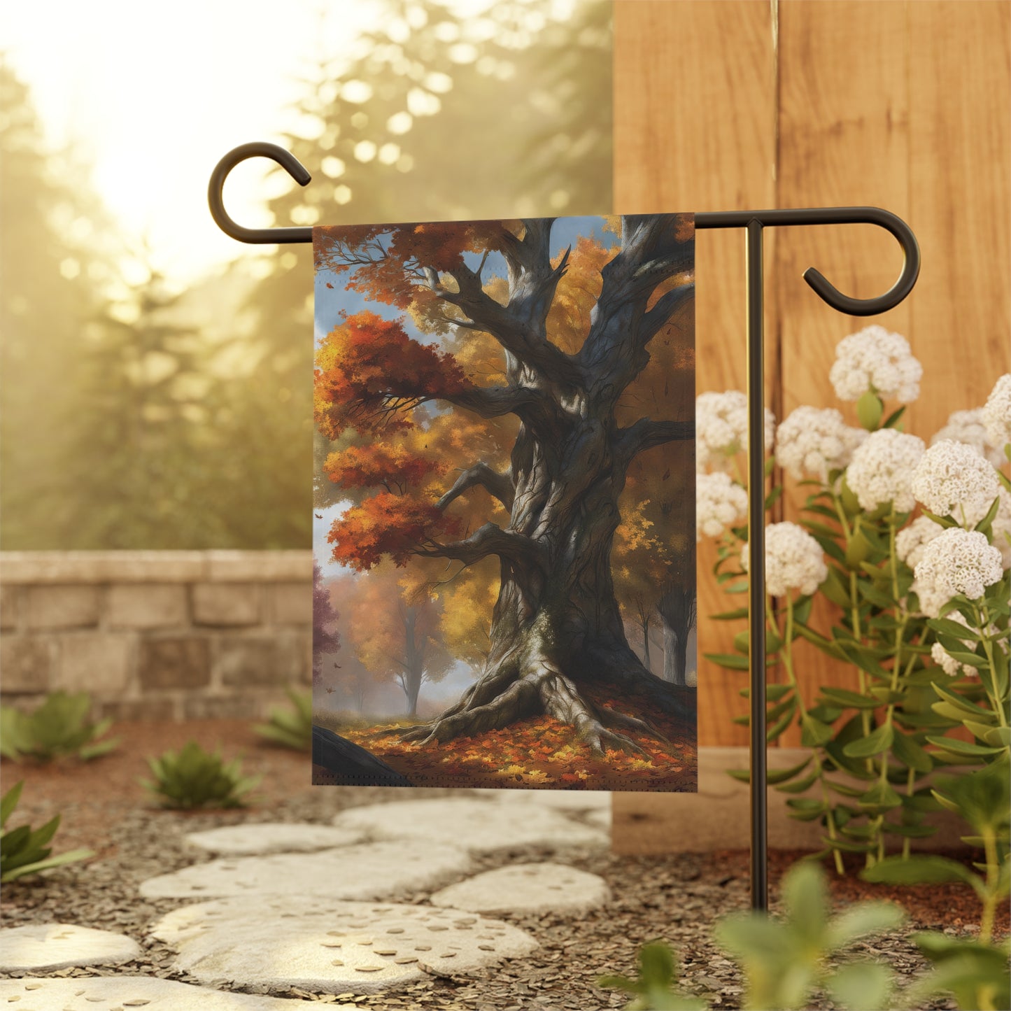 Colorful Fall Garden Flag/House Banner