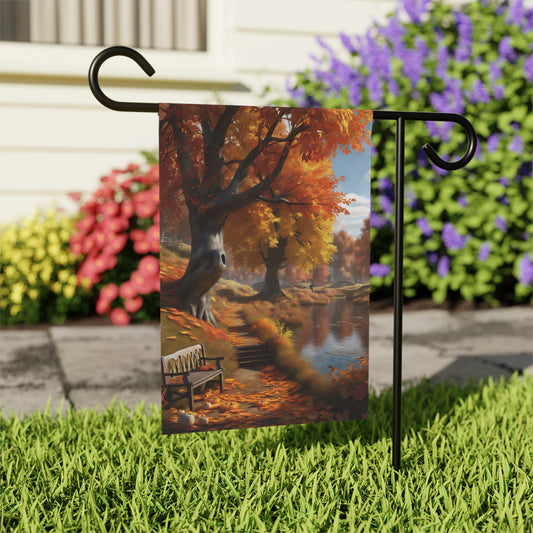 Autumn Colorful Garden Flag/House Banner