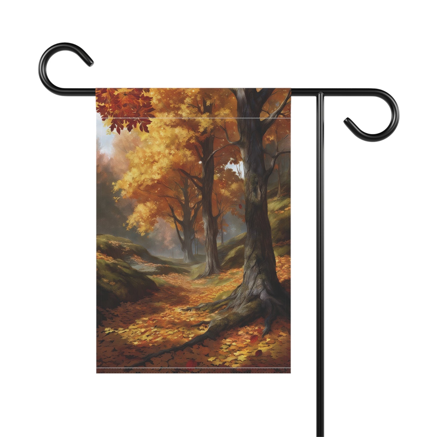 Serene Fall Garden Flag/House Banner