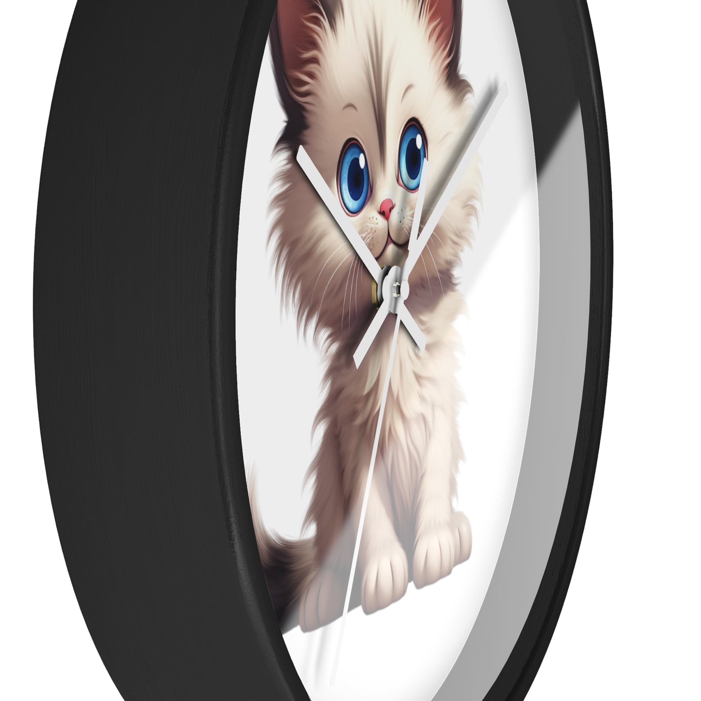 Cute Kitten Wall Clock