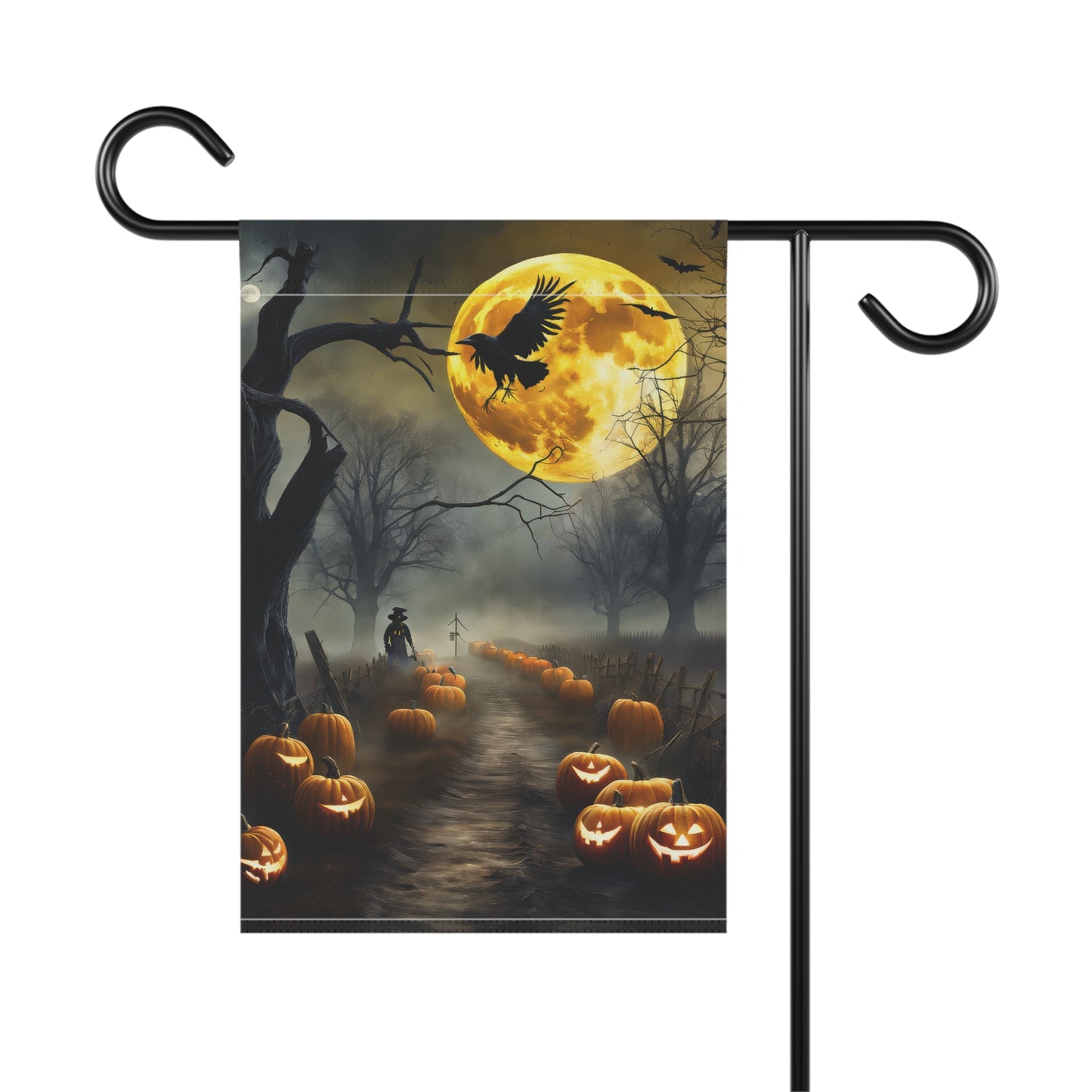 Haunted Mansion Halloween Garden Flag/ House Banner