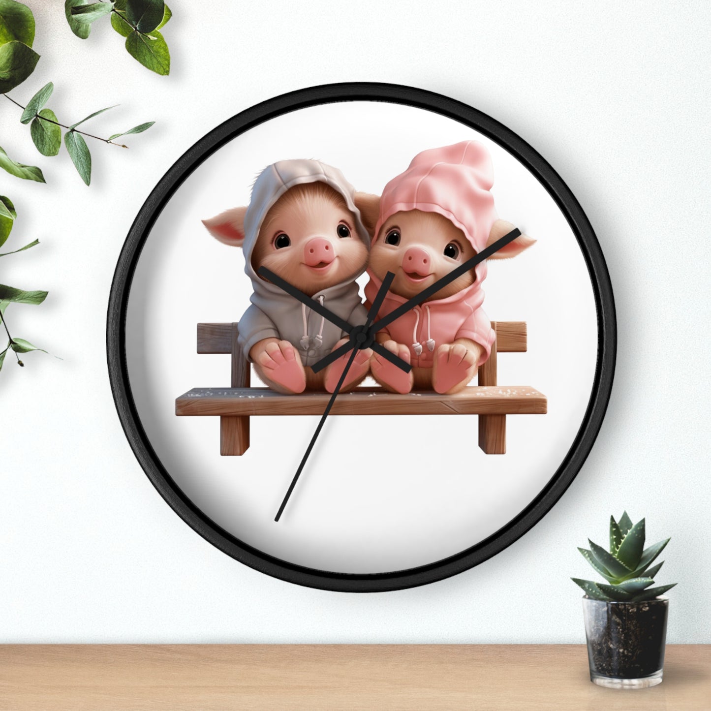 Piglet Wall Clock