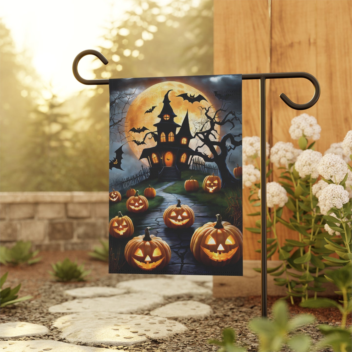 Cute Halloween Garden Flag/ House Banner