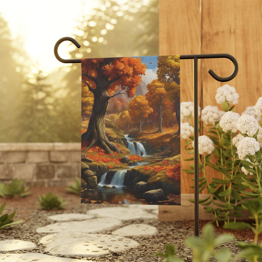 Rich and Colorful Fall Garden Flag/House Banner