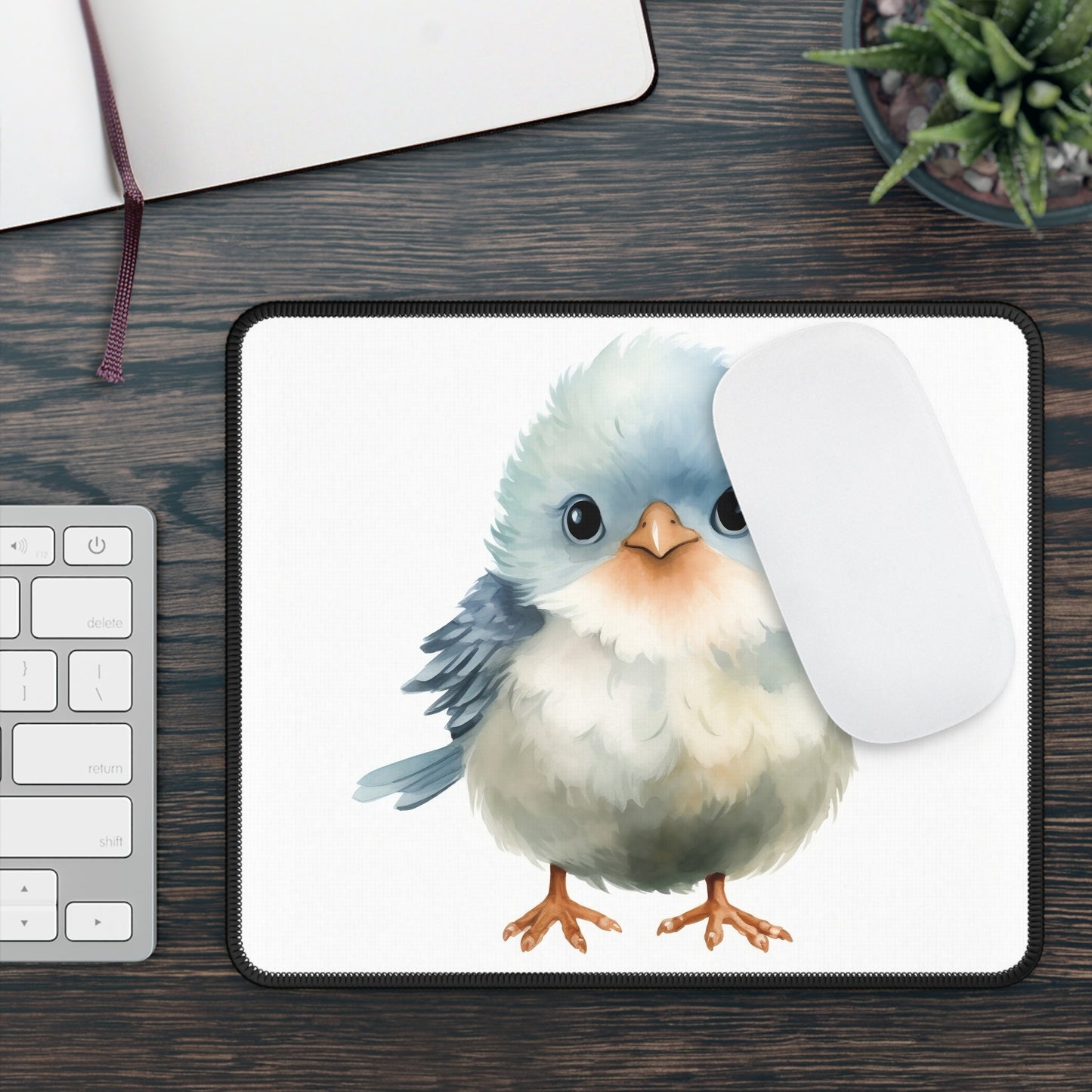 Cute Baby Bird Mouse Pad