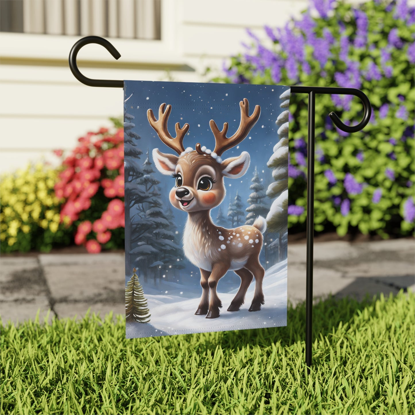 Holiday Garden Flag/ House Banner