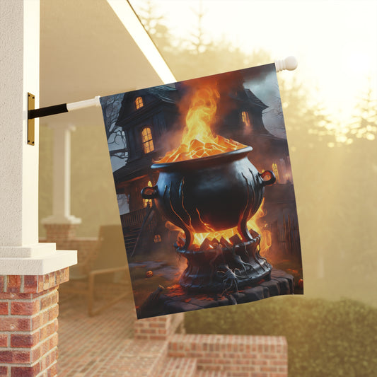 Witches Potion Halloween Garden Flag/ House Banner