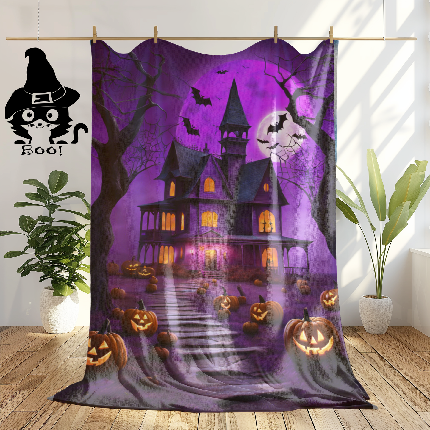 Super Soft Halloween Blanket