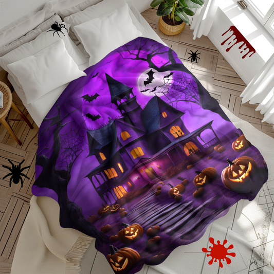 Spooky and Comfy Halloween  Blanket