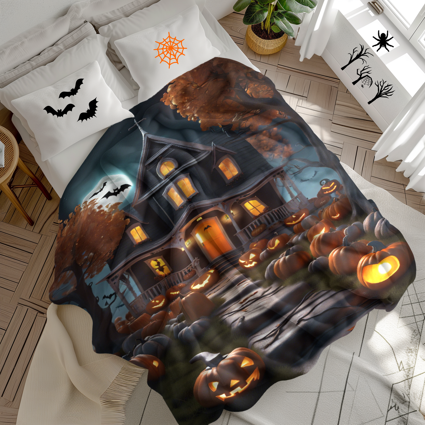 Halloween Sofa Blanket