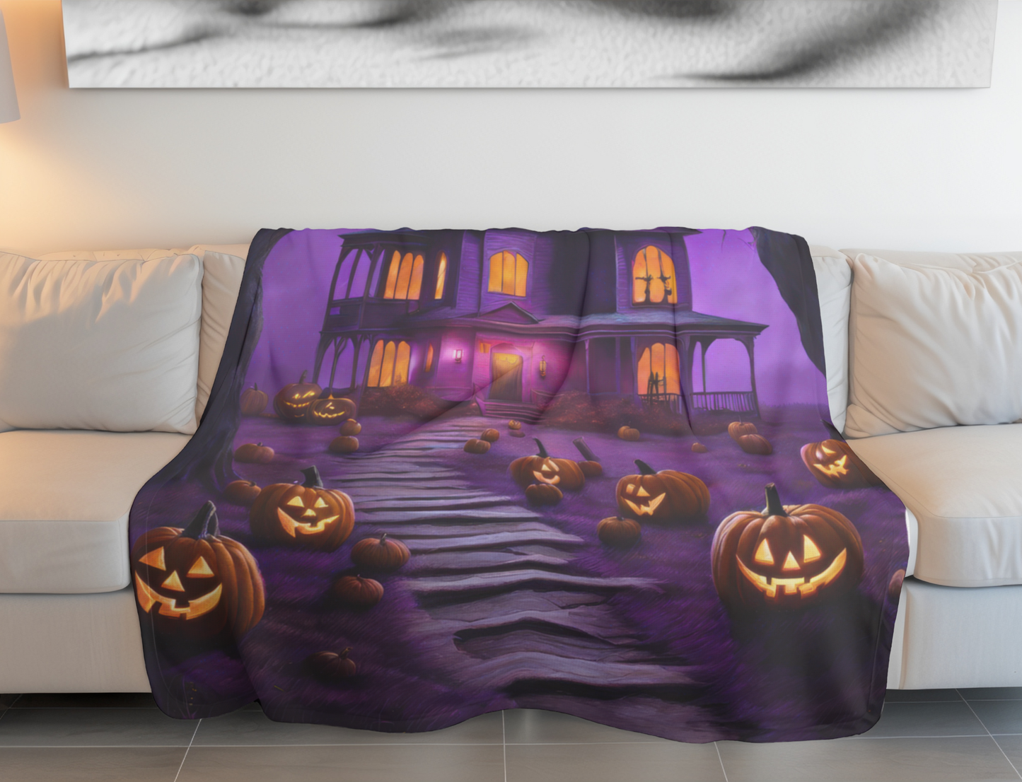 Super Soft Halloween Blanket