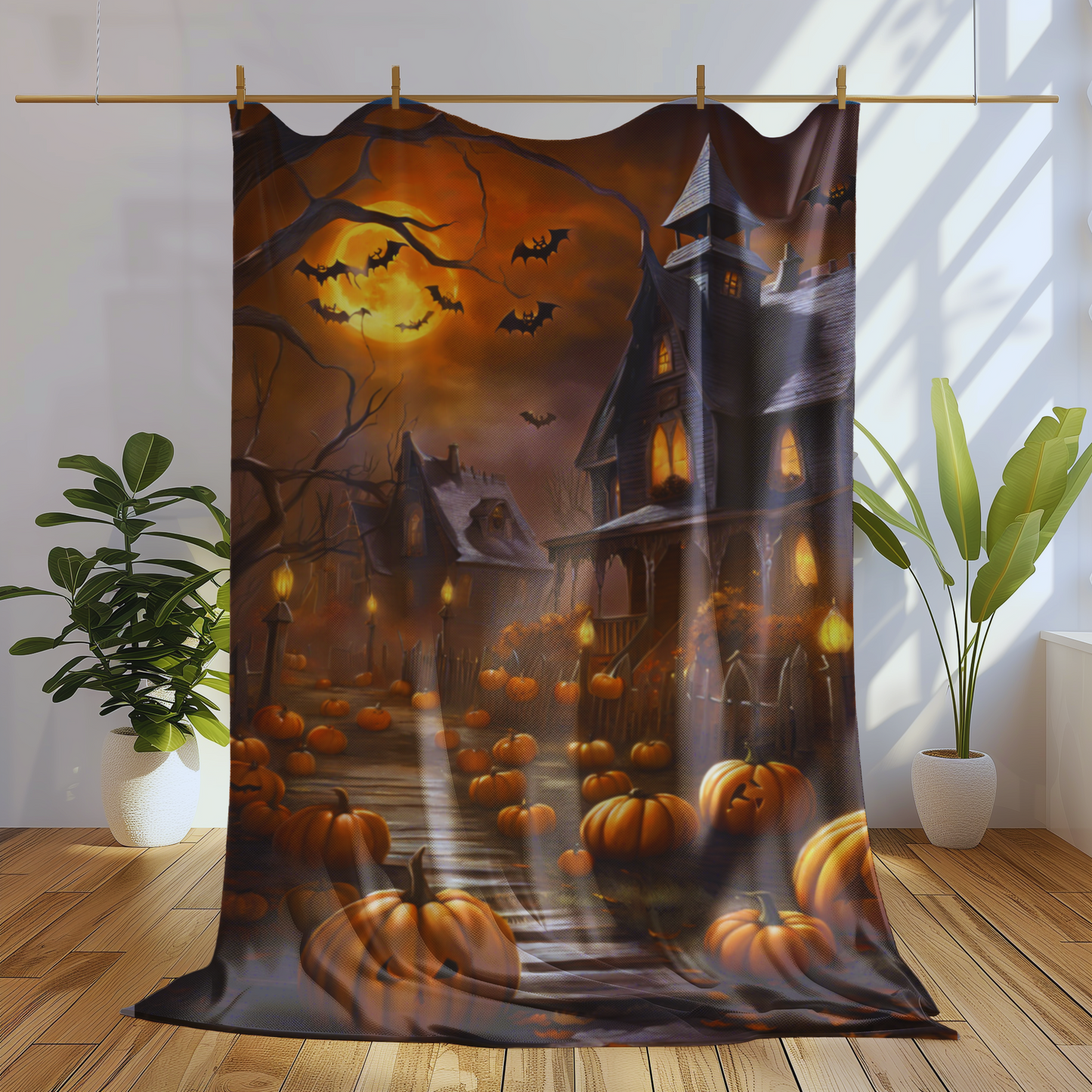 Spooky and Soft Halloween Blanket