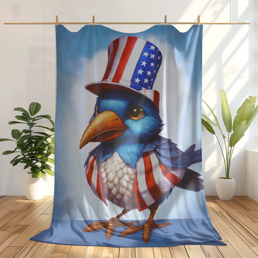 July 4th Plush Sofa Blanket