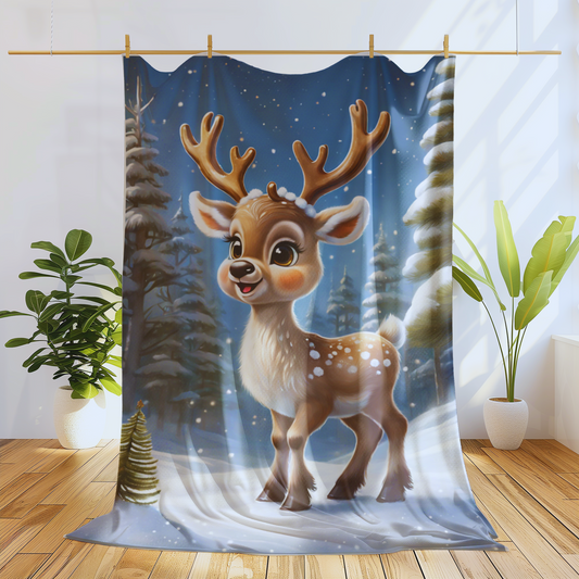 Reindeeer Blanket