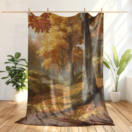 Autumn Plush Blanket