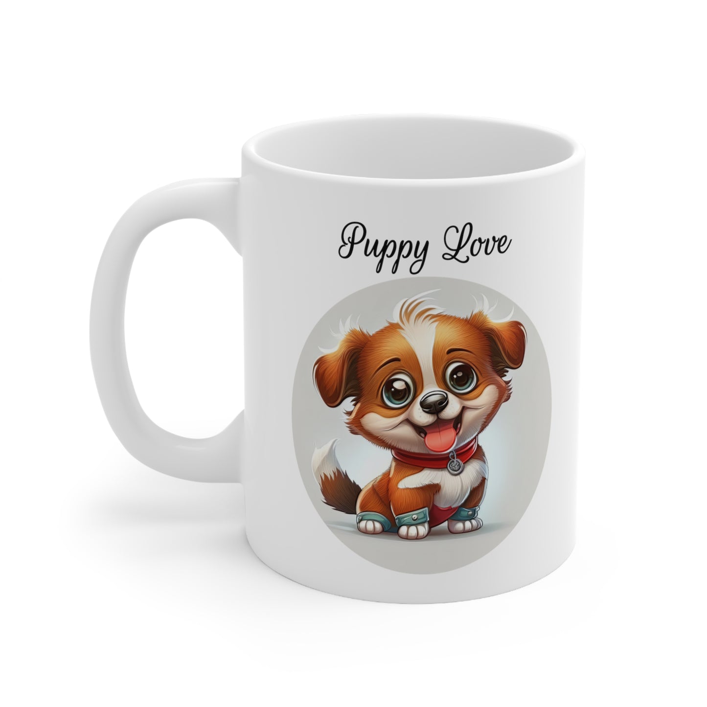 cute puppy coffee mug