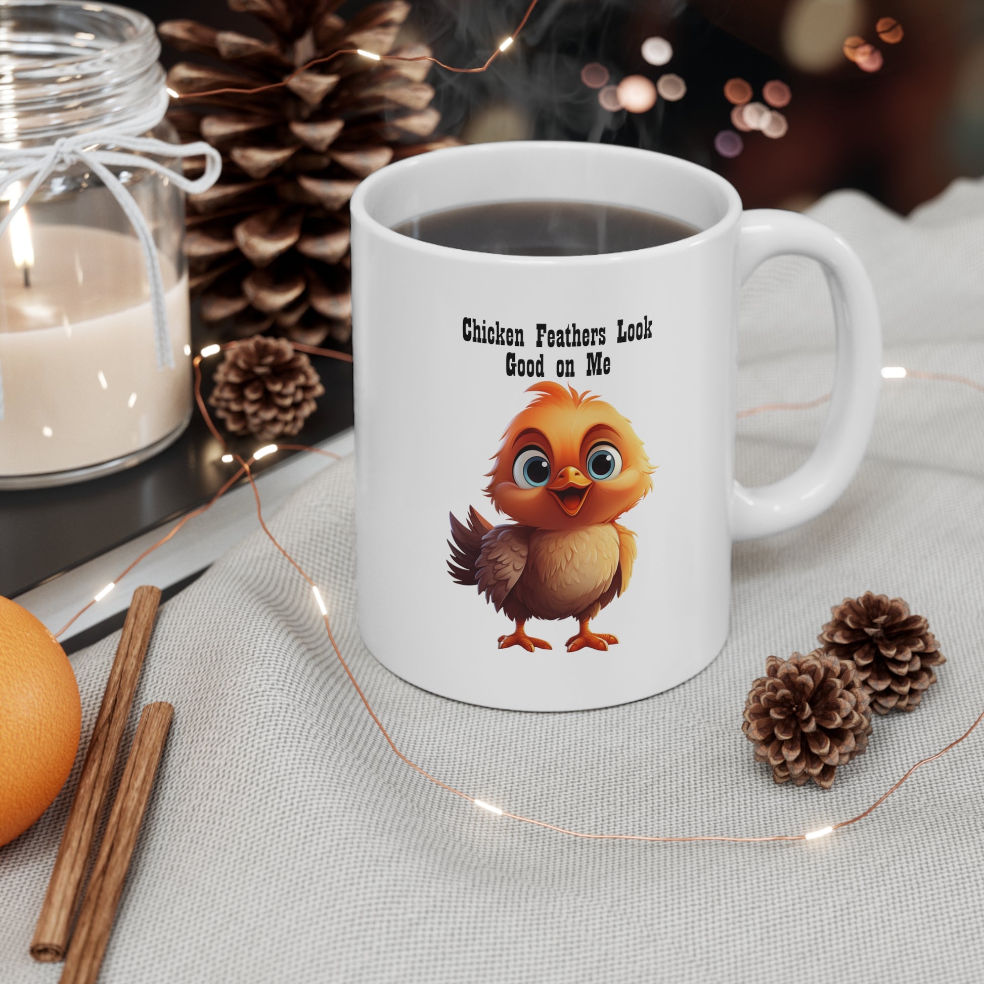 cute baby chick coffee mug