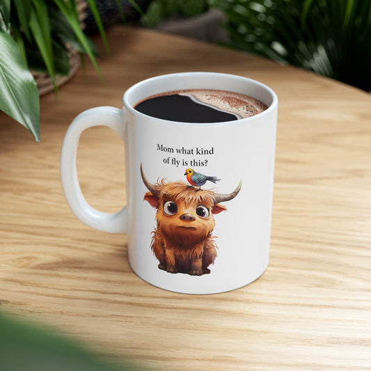 Baby cow coffee mug