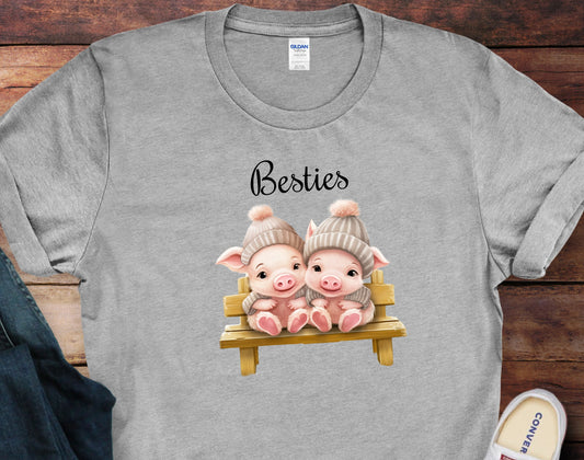 Besties cute t-shirt