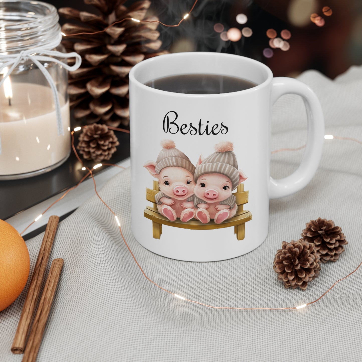 Best friends coffee mug