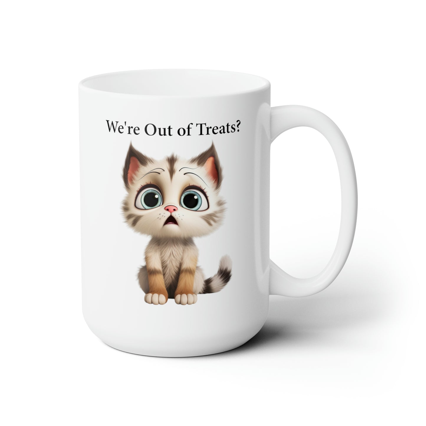 Cute cat coffee mug