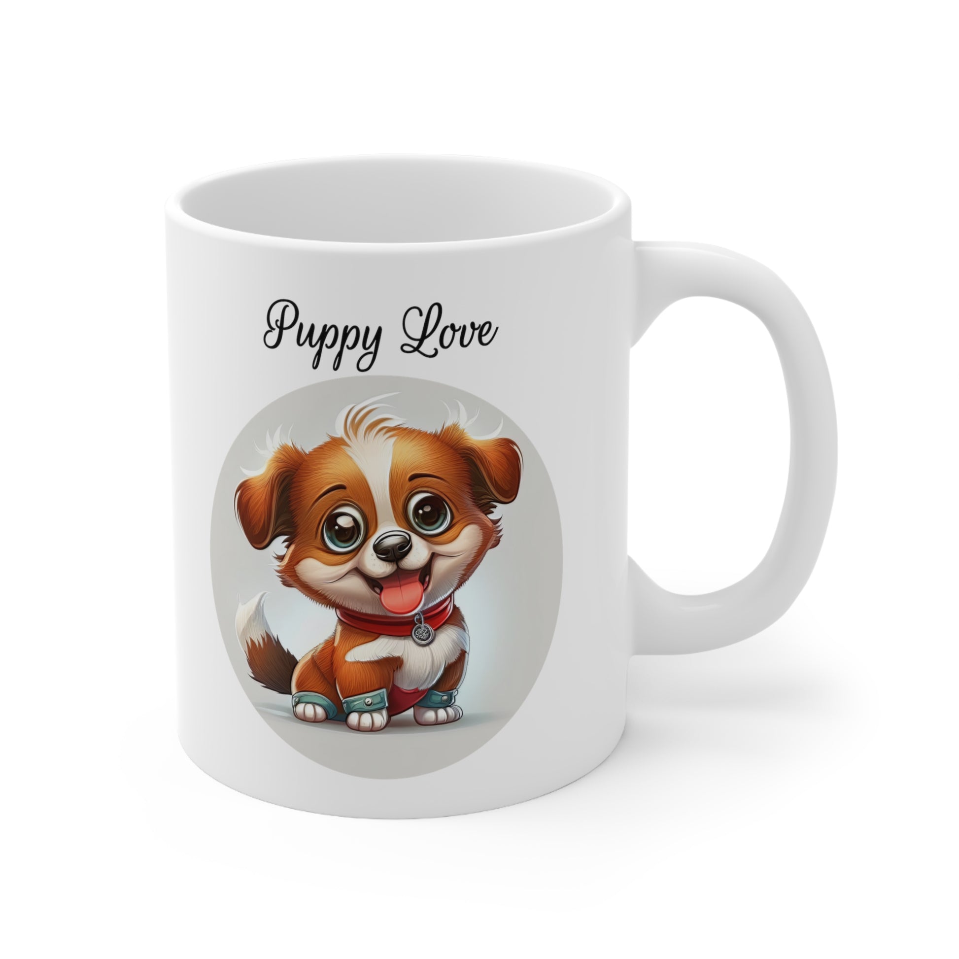 cute puppy coffee mug