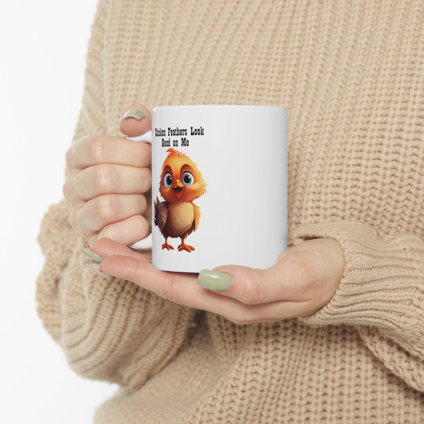 cute baby chick coffee mug