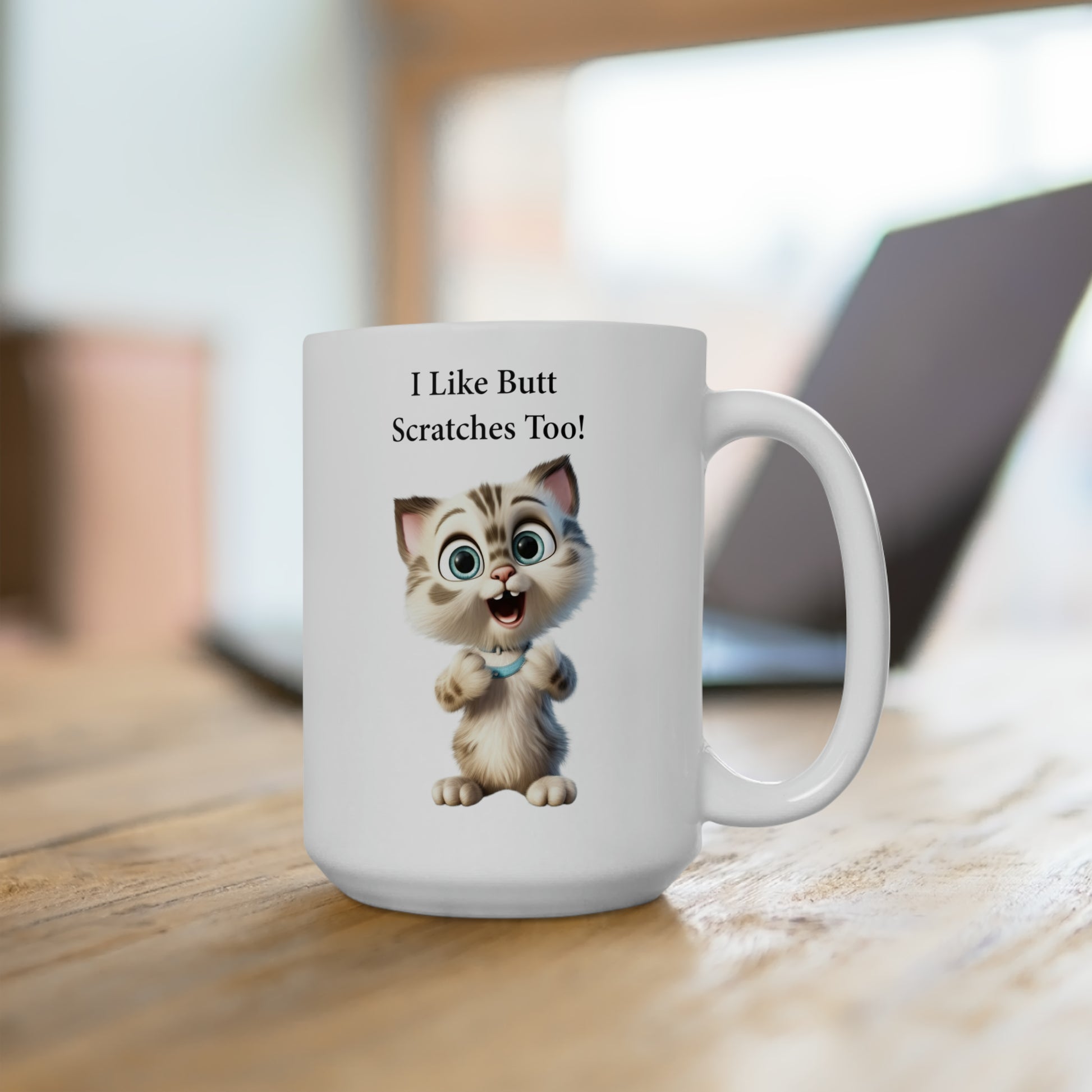 cute kitten coffee mug