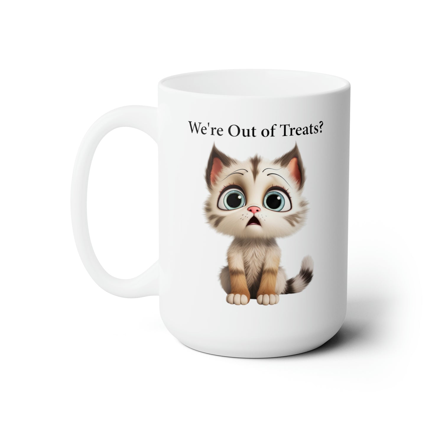 Cute cat coffee mug