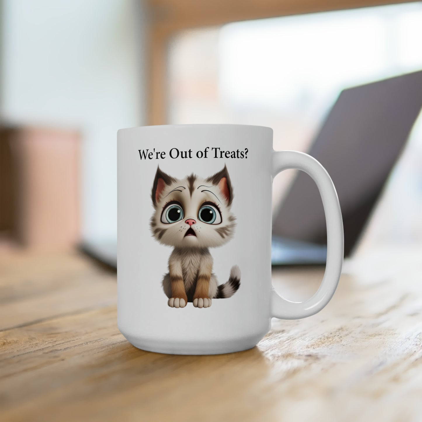 Cute cat coffee mug