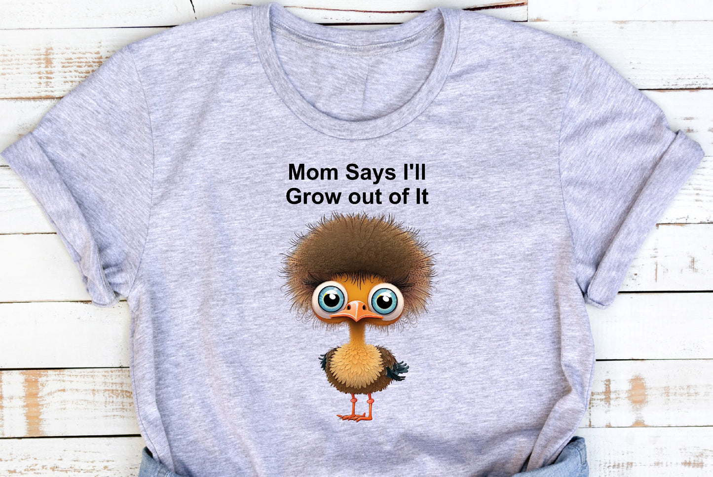 Funny ostrich shirt