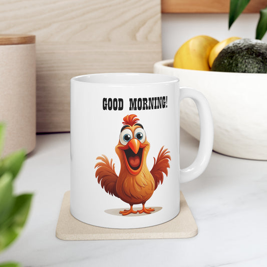 Chicken coffee mug | Funny chicken mug